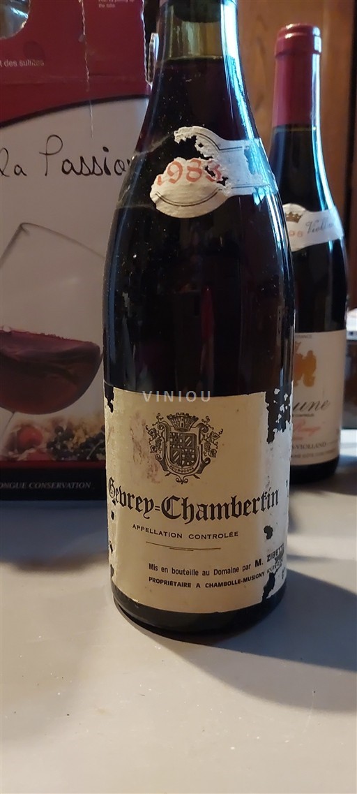 Borgoña Gevrey-Chambertin Domaine M. Zieger 1983