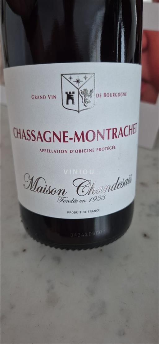 Borgoña Chassagne-Montrachet Grand Cru Maison Chandesais 2023
