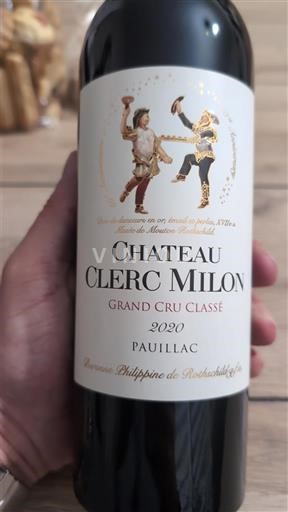 Bordeaux Pauillac Château Clerc Milon 2020