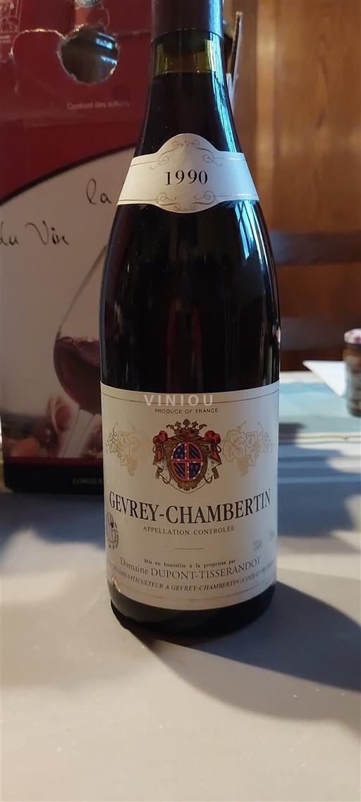 Borgoña Gevrey-Chambertin Domaine Dupont-Tisserandot 1990