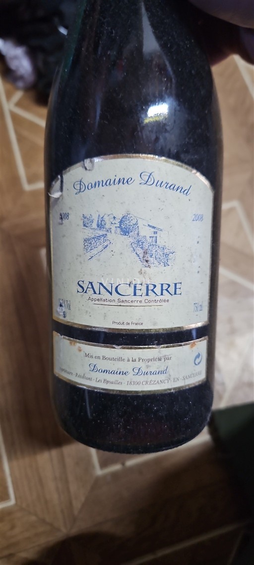 Loirevallei Sancerre Domaine Durand 2008