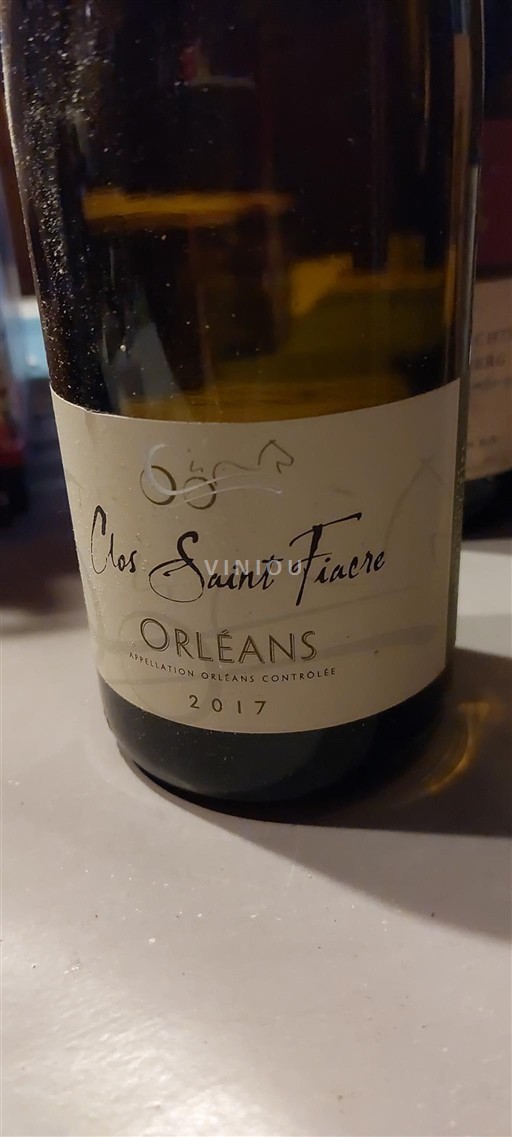 Loiretal Orléans Clos Saint Fiacre 2017