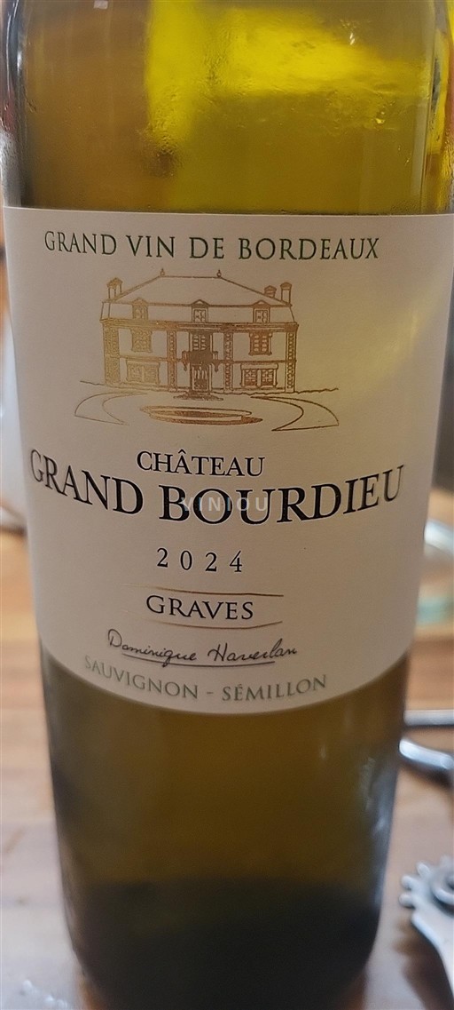 Bordeaux Graves Château Grand Bourdieu 2024