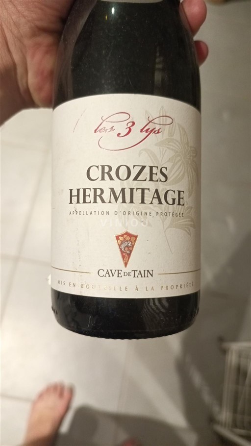 Rhônen laakso Crozes-Hermitage Cave de Tain Les 3 Lys 2016