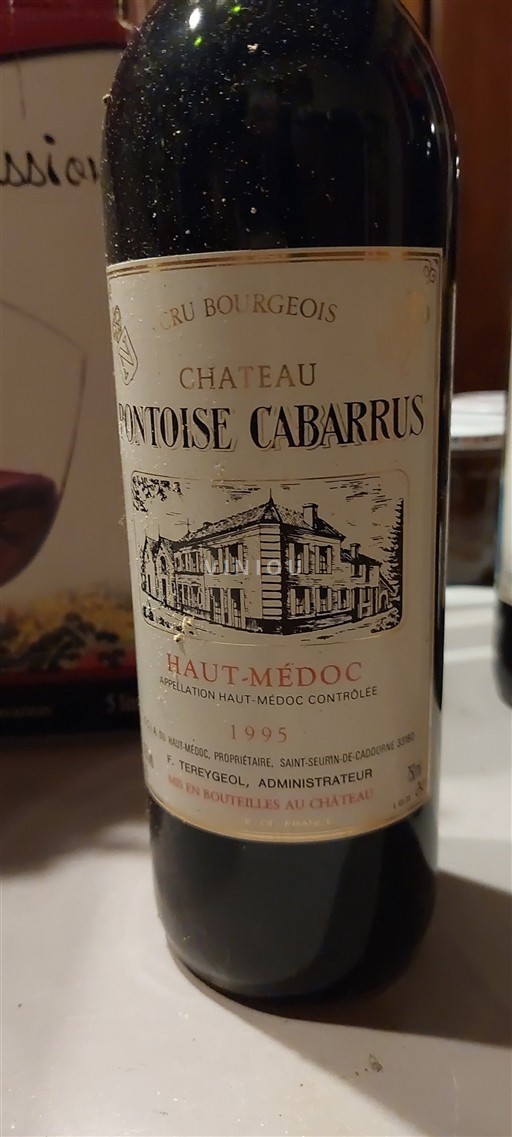 Bordeaux Haut-Médoc Château Pontoise Cabarrus 1995