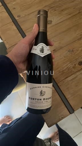 Bourgondië Corton Grand Cru Domaine Chevalier Corton Rognet 2018