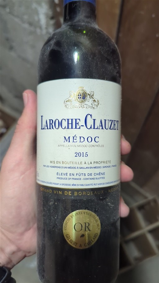 Bordeaux Médoc Laroche-Clauzet 2015
