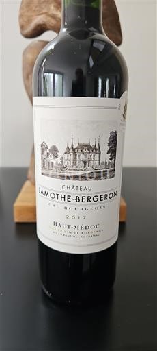 Bordeaux Haut-Médoc Cru Bourgeois Château Lamothe-Bergeron 2017