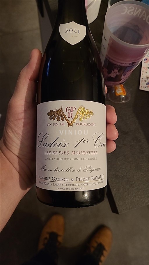 Bourgogne Premier Cru Domaine Gaston & Pierre Ravaut Les Basses Mourottes 2021