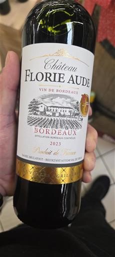 Bordeaux Château Florie Aude 2023