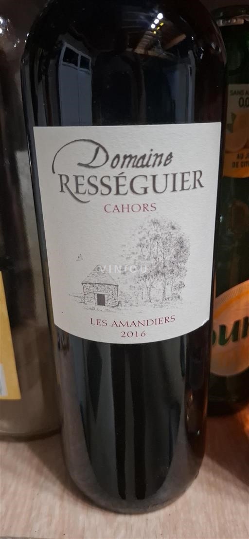 Sud-Ovest Cahors Domaine Rességuier Les Amandiers 2016