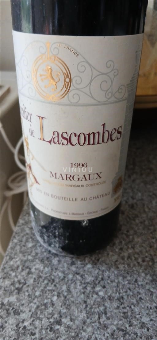 Bordéus Margaux Château Lascombes Chevalier de Lascombes 1996