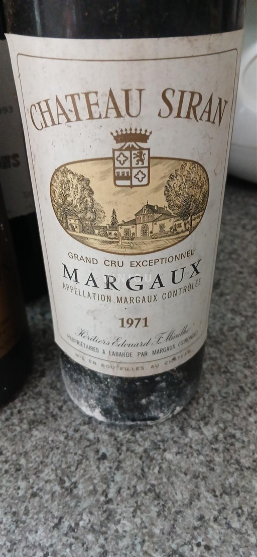 Bordeaux Margaux Château Siran 1971