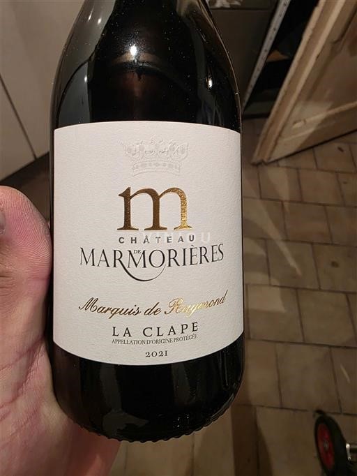 Languedoc La Clape Château Marmorières Marquis de Raymond 2021