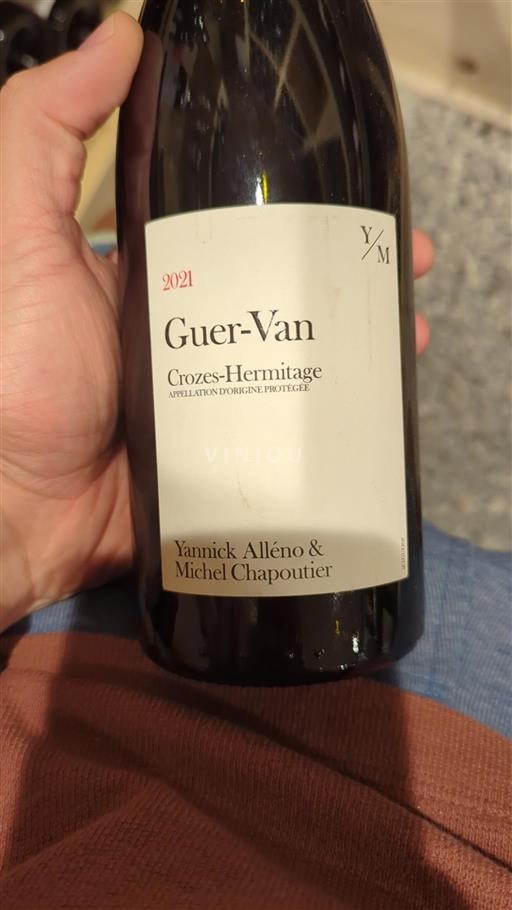 Rhônetal Crozes-Hermitage Yannick Alléno & Michel Chapoutier Guer-Van 2021