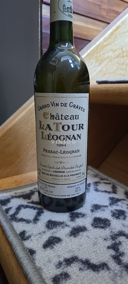 Bordeaux Pessac-Léognan Château La Tour Léognan 1994