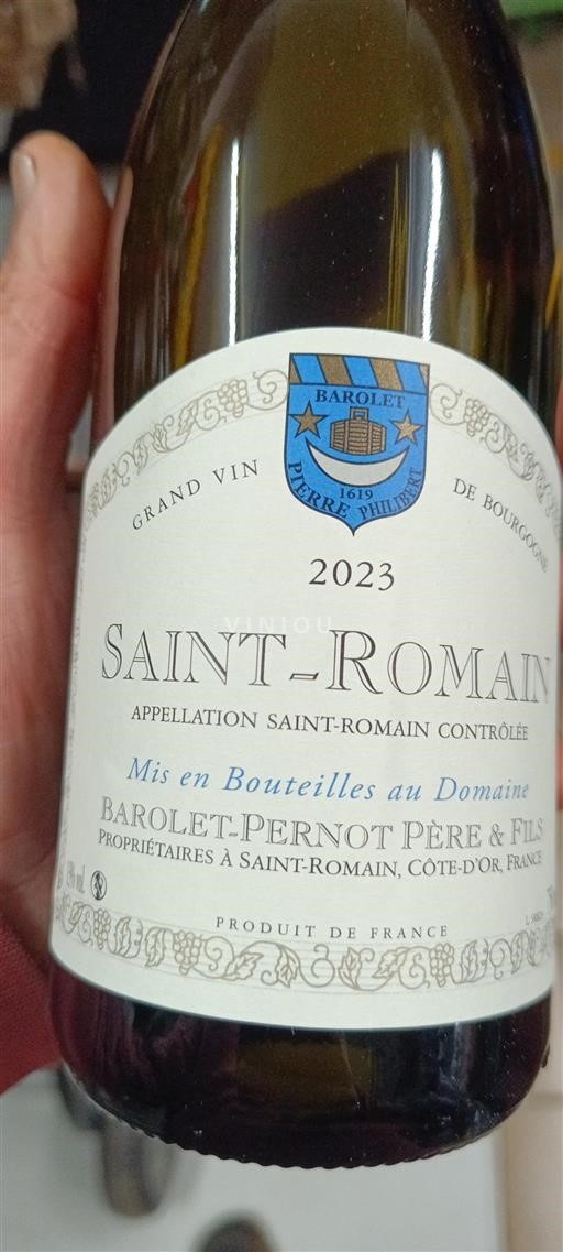 Borgoña Saint-Romain Barolet-Pernot Père & Fils 2023