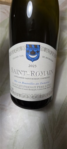 Bourgogne Saint-Romain Barolet-Pernot Père & Fils 2023