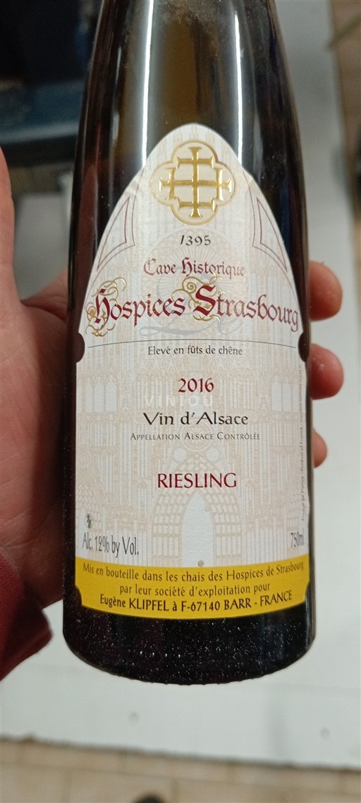 Alsace Grand Cru Hospices de Strasbourg Riesling 2016