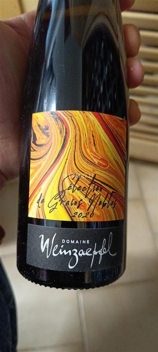 Alsace Not Specified Sélection de Grains Nobles Domaine Weinzaepfel Sélection de Grains Nobles 2020