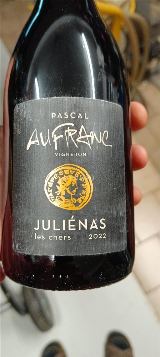 Beaujolais Juliénas Pascal Aufranc les chers 2022