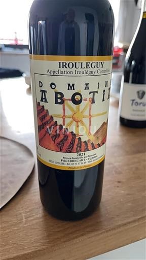 Lounais-Ranska Irouléguy Domaine Abotia 2021
