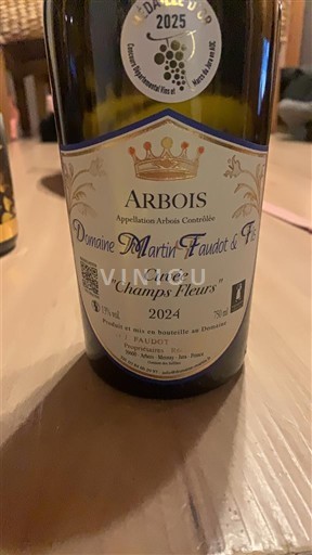 Jura Arbois Domaine Martin Faudot & Fils Champs Fleurs 2024