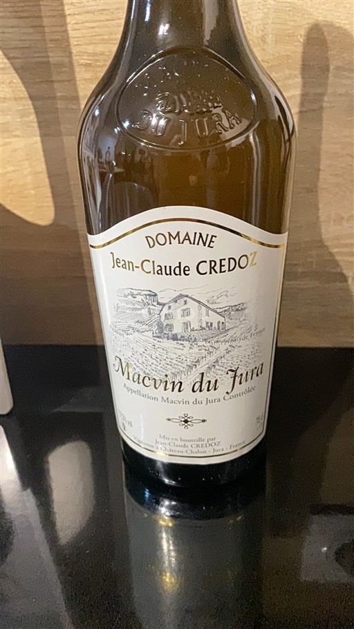Jura Macvin du Jura Jean-Claude Credoz Icke årgångsbetecknad
