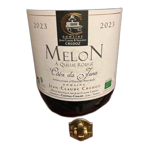 Jura Côtes-du-jura Jean-Claude Credoz MeloN à Queue Rouge 2023