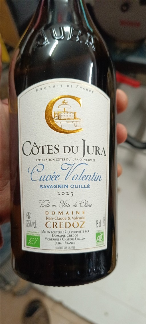 Jura Côtes du Jura Domaine Credoz Valentin 2023