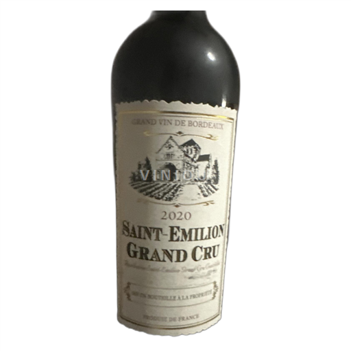 Bordeaux Saint-Émilion Grand Cru Union des producteurs  2020