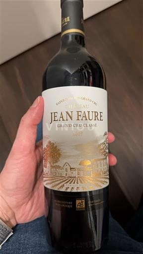 Bordeaux Saint-Émilion Grand Cru Château Jean Faure 2018