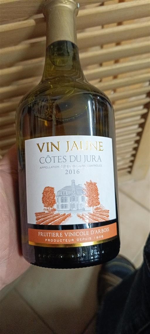 Jura Côtes du Jura Fruitière Vinicole Arbois Vin Jaune 2016