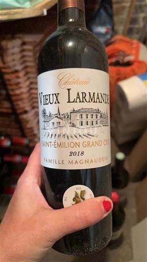 Bordeaux Saint-Émilion Grand Cru Château Vieux Larmande 2018