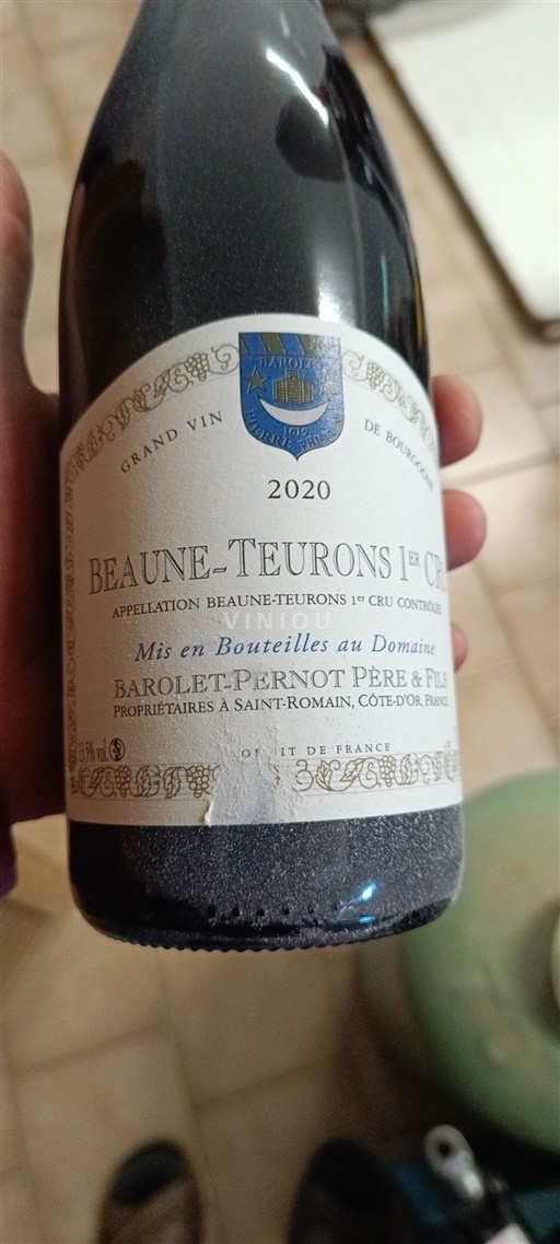 Bourgondië Beaune Premier Cru Barolet-Pernot Père & Fils Teurons 2020