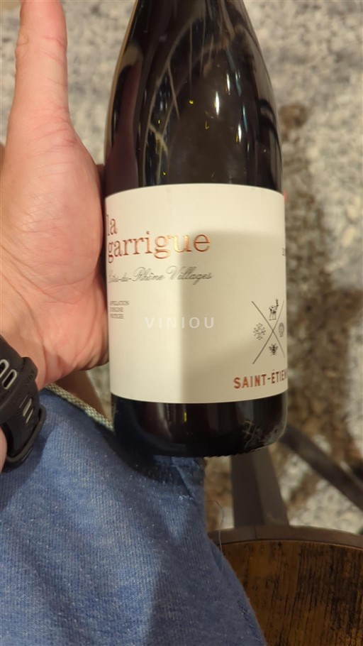 Thung lũng Rhône Côtes-du-rhône-villages La Garrigue 2022