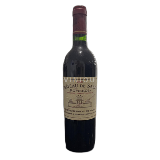 Bordeaux Pomerol Château de Sales 1998