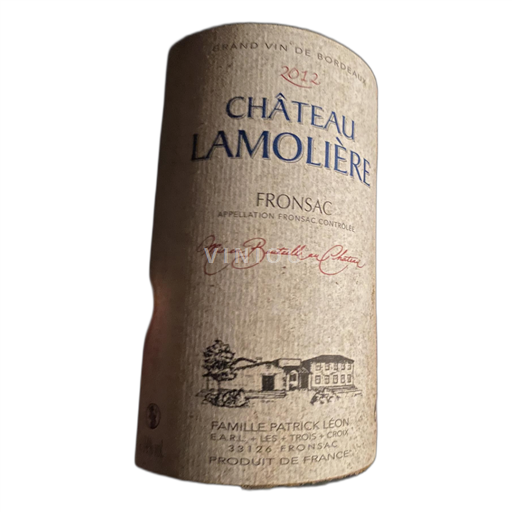 Burdeos Fronsac Château Lamolière 2012
