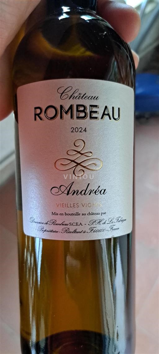Languedoc Ikke specificeret Château Rombeau Andréa Vieilles Vignes 2024