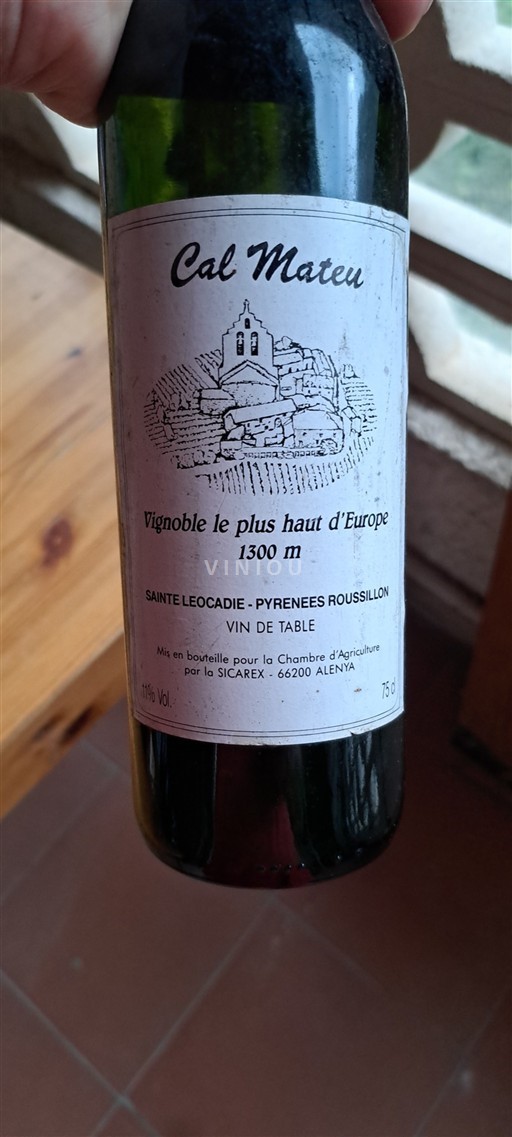 Roussillon Unspecified Cal Mateu Non-Vintage