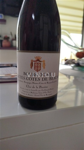 Burgundi E paspecifikuar Guillemard-Pothier Clos de la Perrière Jo Viti