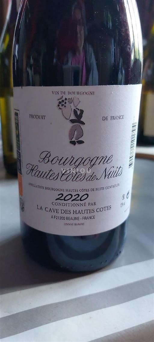 Burgund Nicht spezifiziert La Cave des Hautes Côtes Mis en bouteille par Mimi 2020