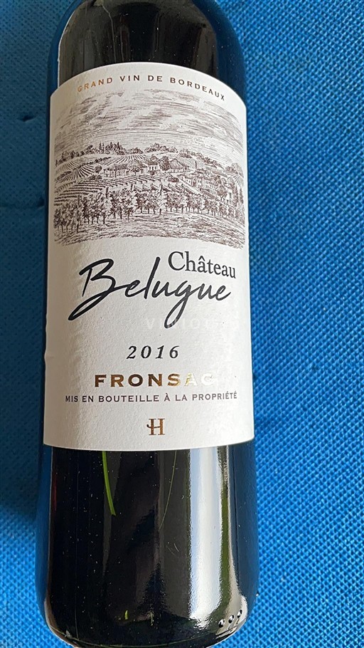 Bordeaux Fronsac Château Belugue 2016