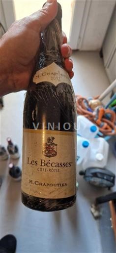 Rhône Valley Côte-Rôtie M. Chapoutier Les Bécasses 2012