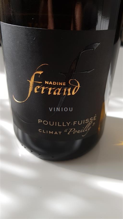 Bourgogne Pouilly-fuissé Nadine Ferrand Climat 'Pouilly' Non Millésimé