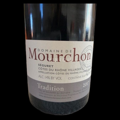 Rhônetal Côtes-du-Rhône-Dörfer Domaine Mourchon Tradition 2017