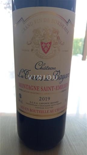 Bordeaux Montagne-saint-émilion Château Les Tours de Bayard 2019