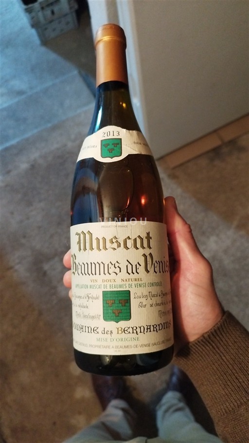 Valle del Rodano Moscato di Beaumes-de-Venise Domaine Des Bernardins 2013