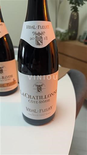 Rona dolina Côte-rôtie Vidal-Fleury La Chatillonne 2018