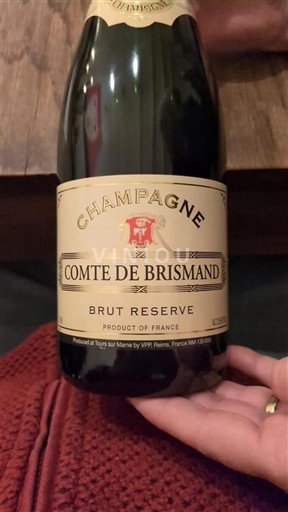 Champagne Comte de Brismand Brut Reserve Icke årgångsbetecknad